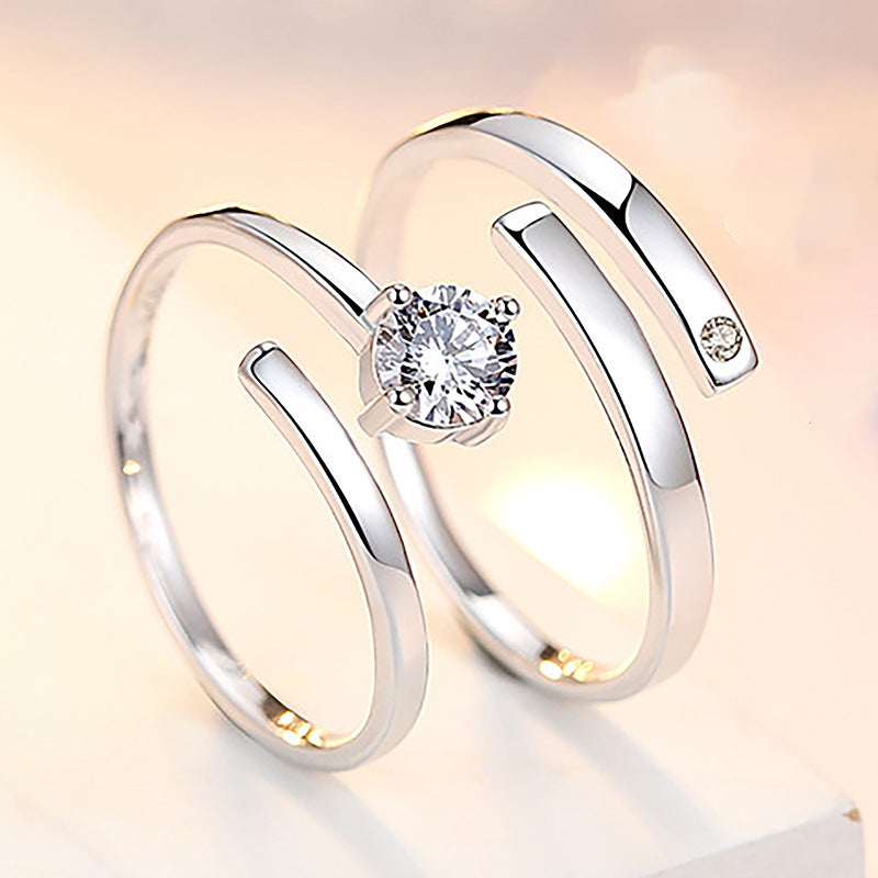 Opening Wedding Simulation Diamond Ring