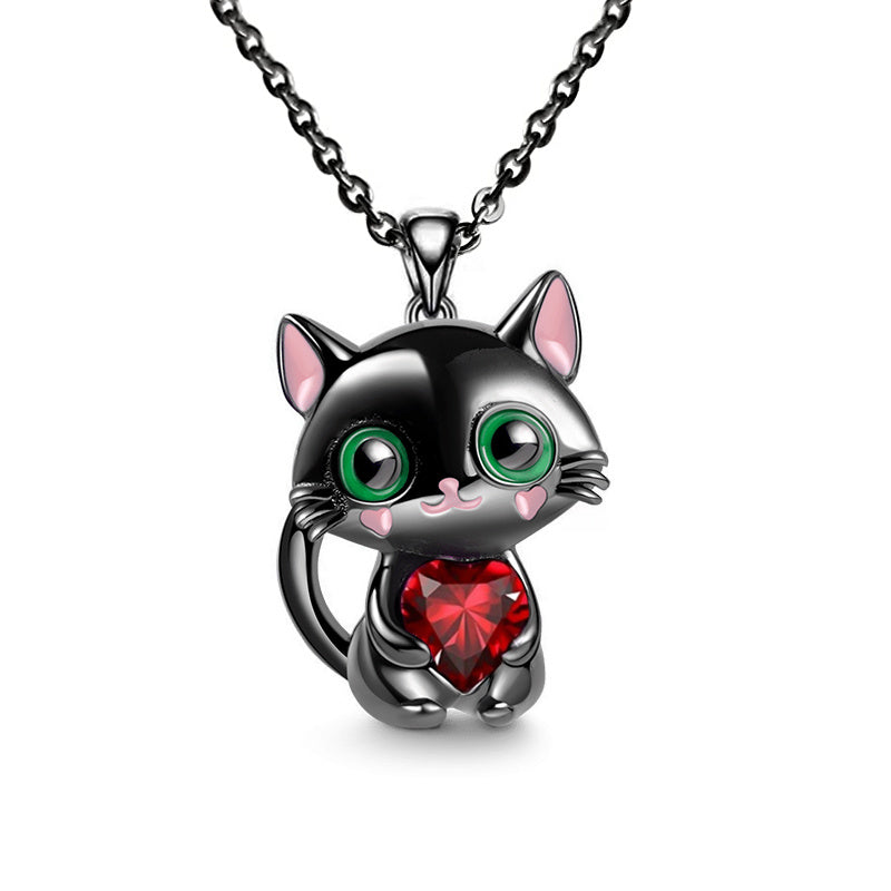 Black Cat Necklace