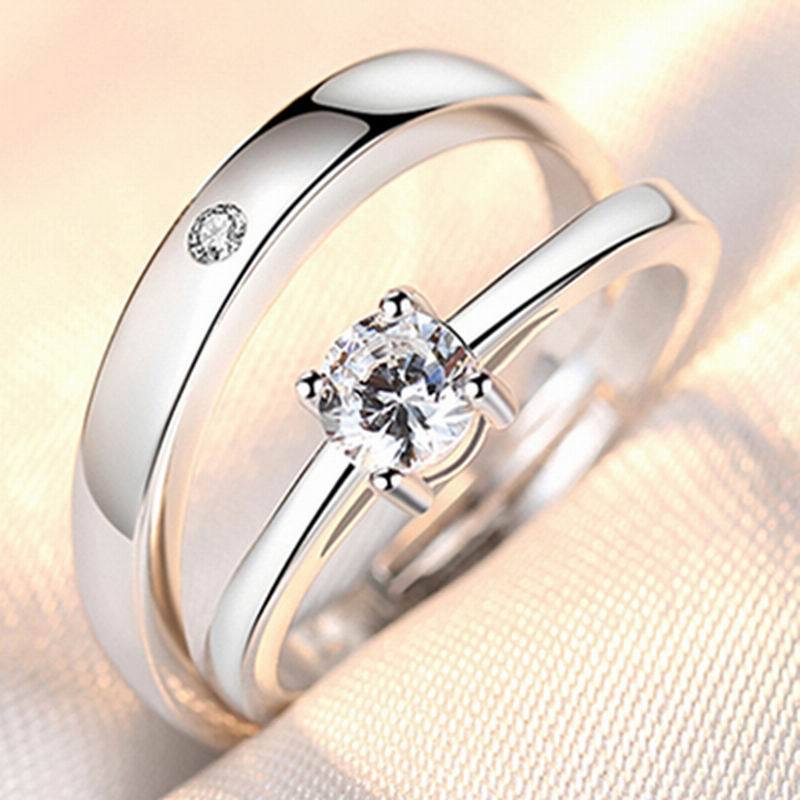 Opening Wedding Simulation Diamond Ring
