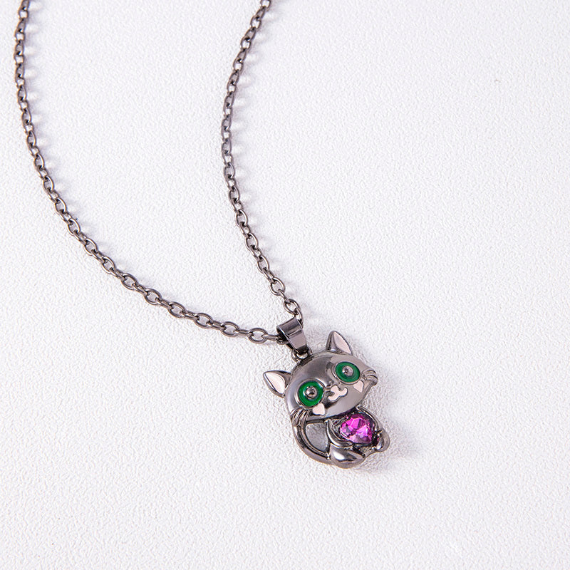 Black Cat Necklace