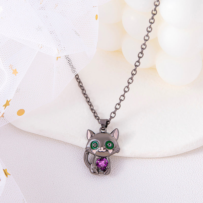 Black Cat Necklace