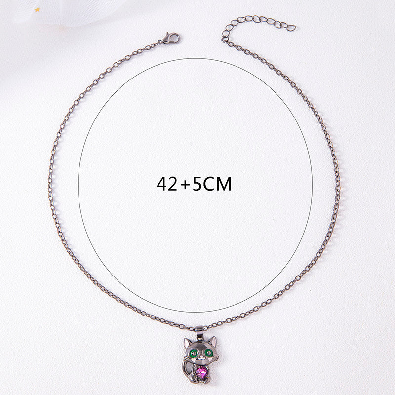 Black Cat Necklace
