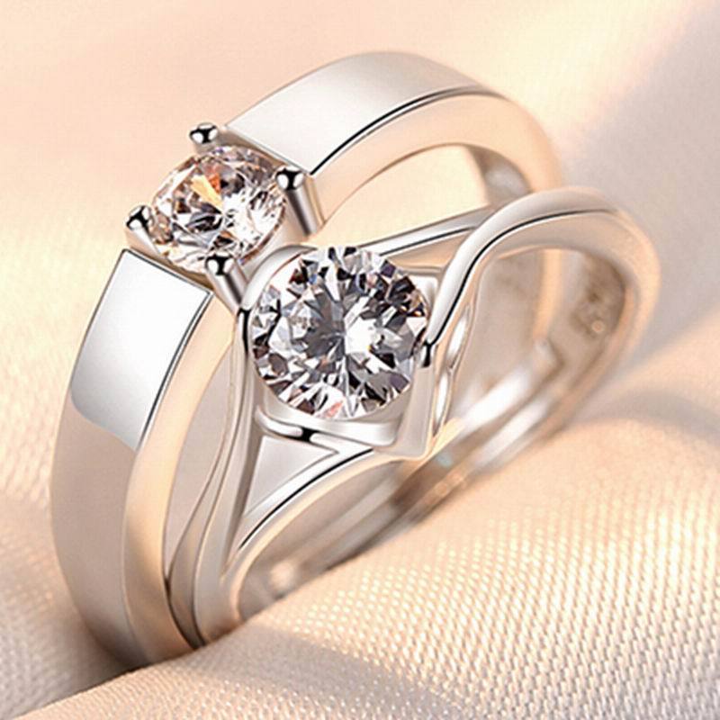Opening Wedding Simulation Diamond Ring
