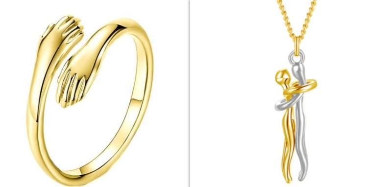 Two-handed Hug Ring