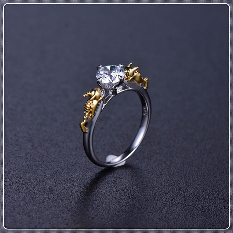 Crystal Ring Cosplay Unisex Rings