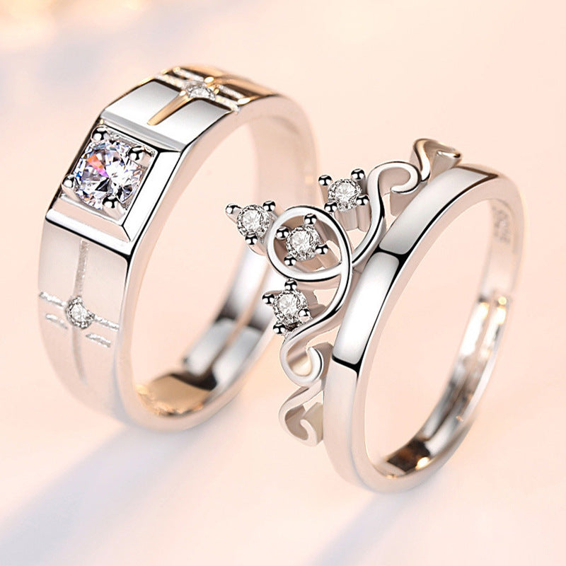 Opening Wedding Simulation Diamond Ring