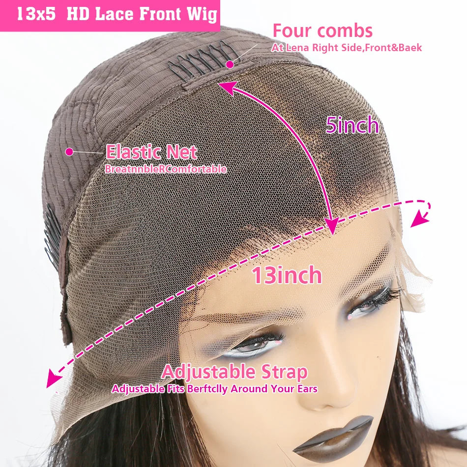 HD Lace Frontal Curly Wigs