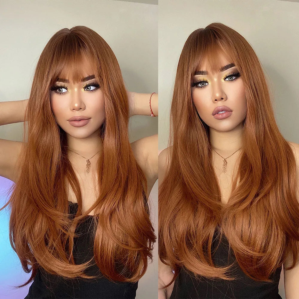 Long Curly Synthetic Wigs