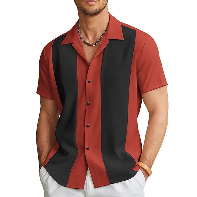 Gradient Striped Shirt
