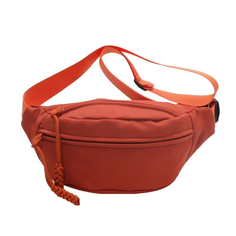 Canvas Leisure Portable Zipper Bag
