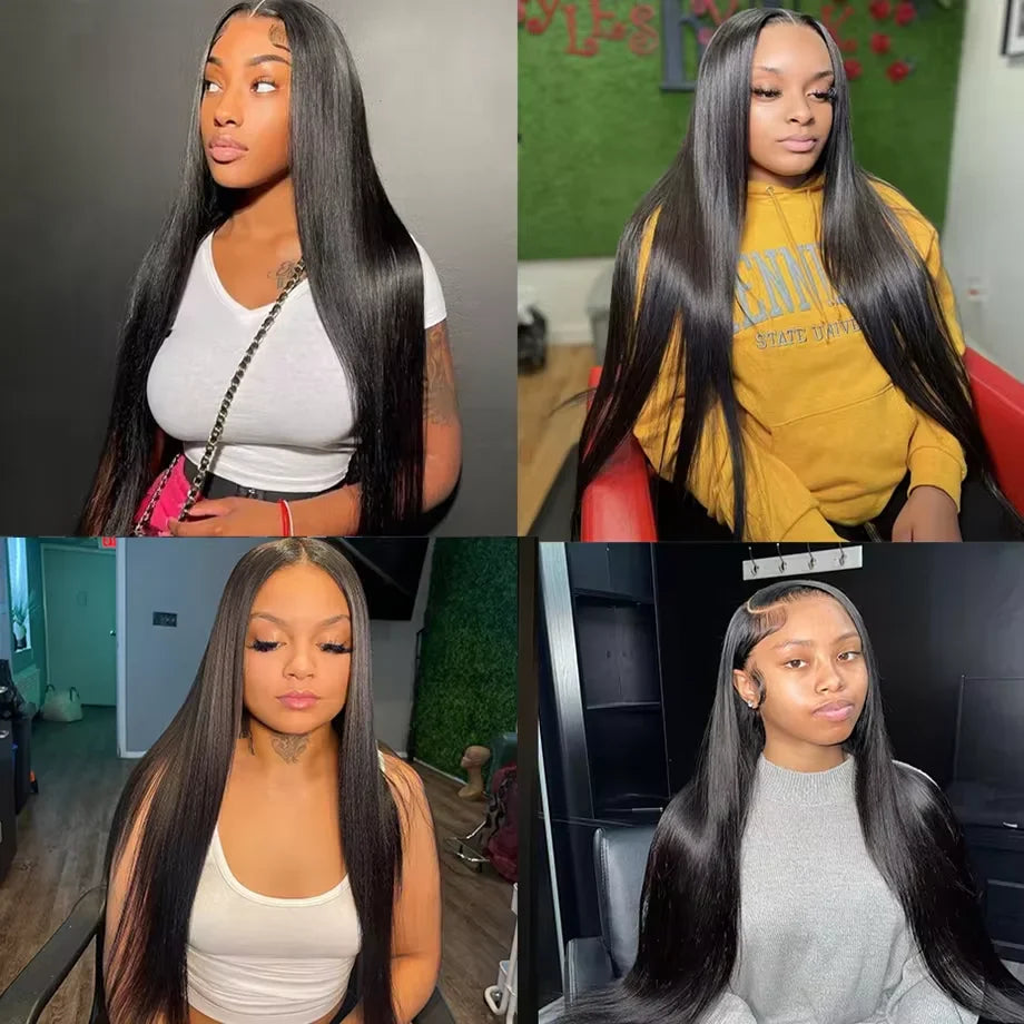 HD Transparent Brazilian Human Hair Wig