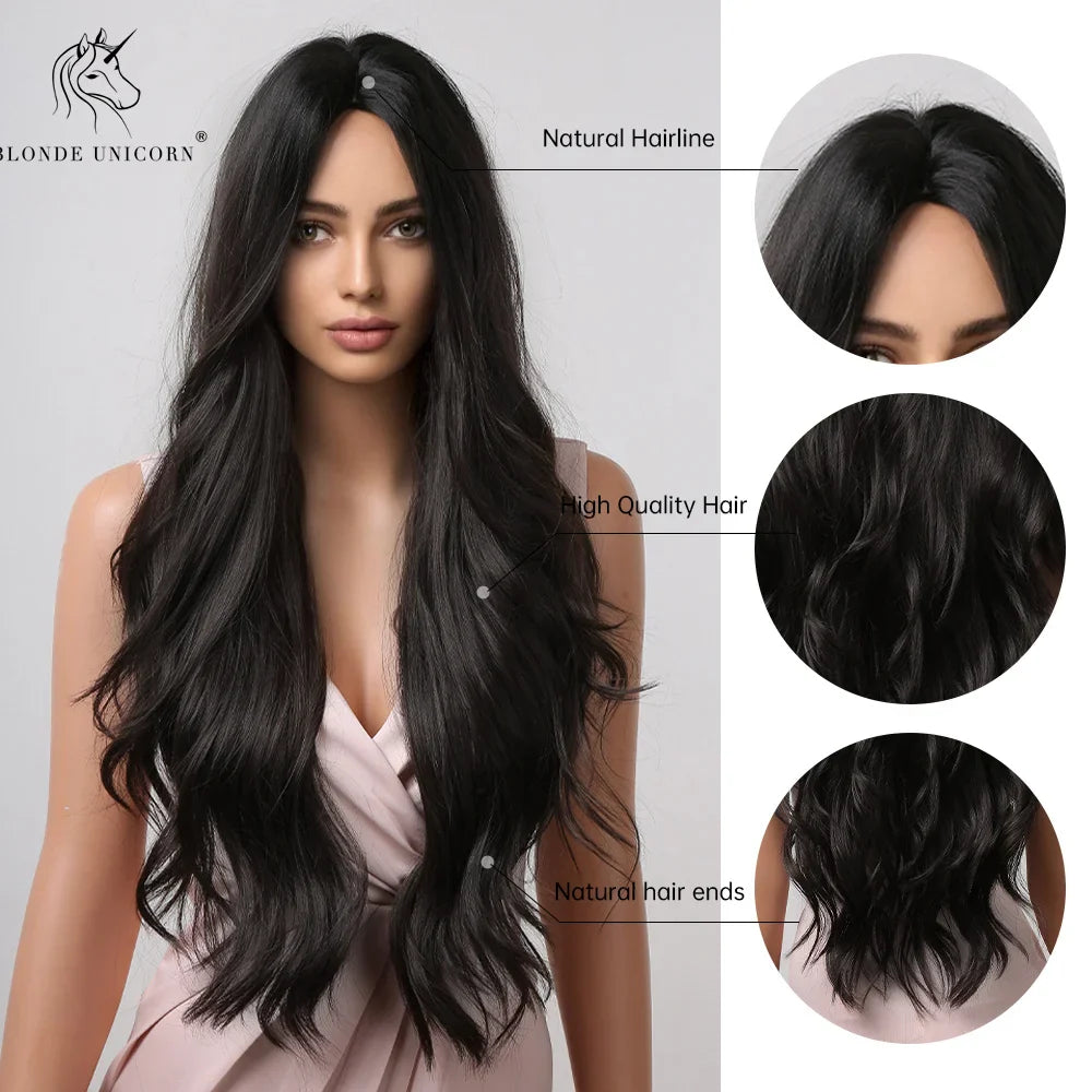 Blonde Unicorn Synthetic Wigs