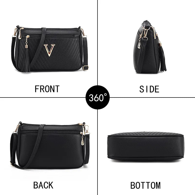 Middle-aged Crossbody Bag