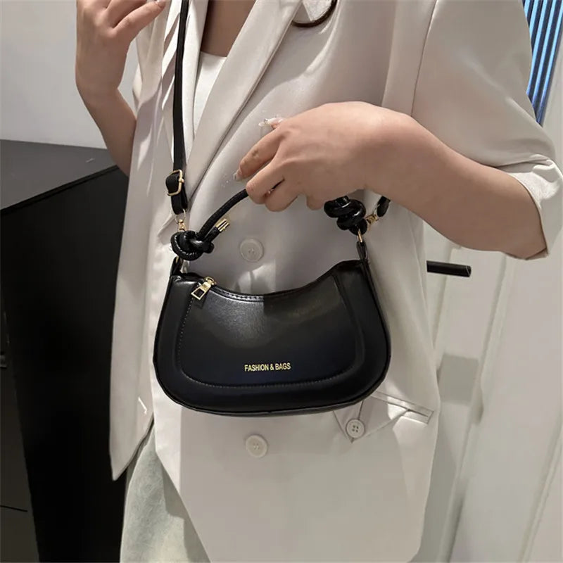Soft Pu Leather Shoulder Bag