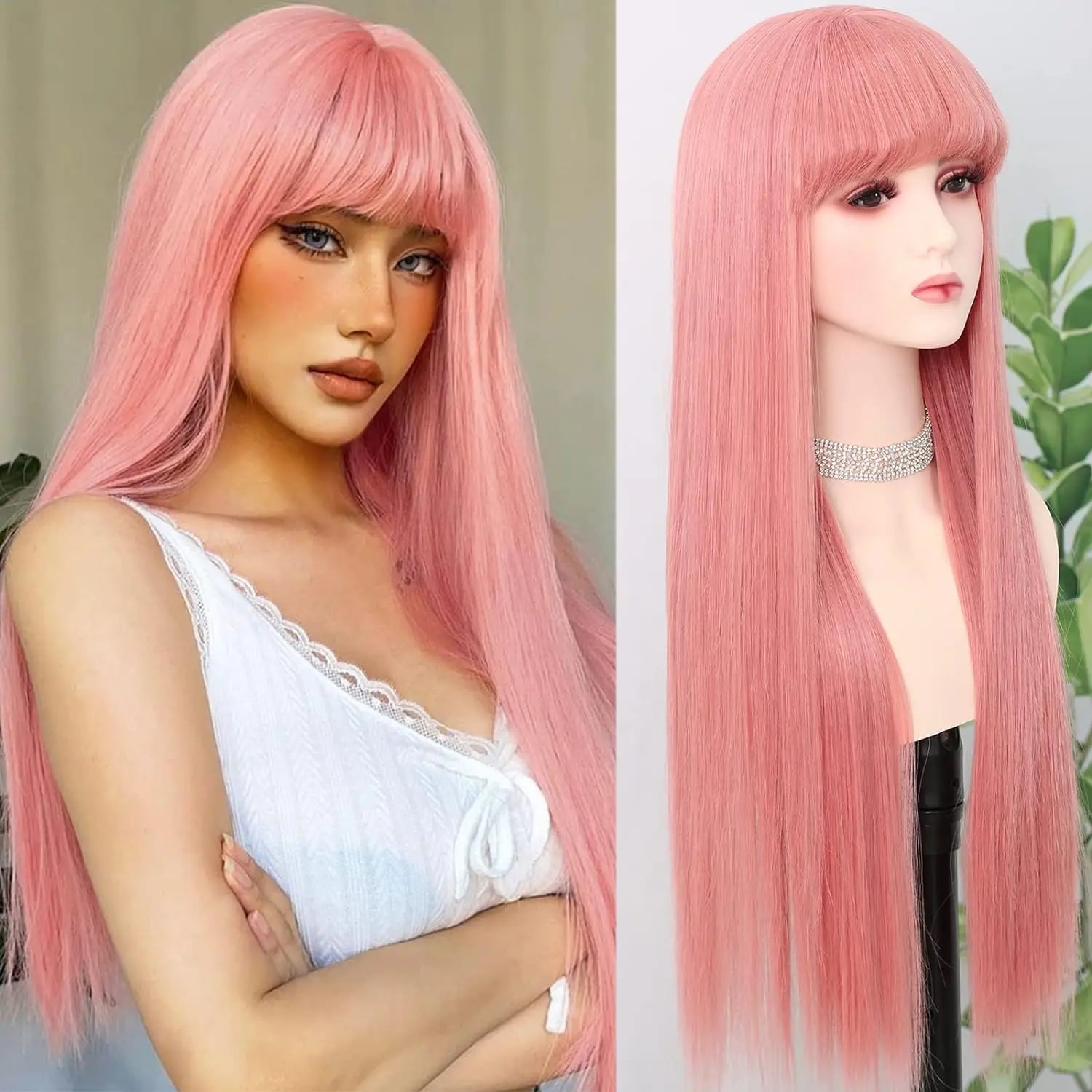 Long Straight Synthetic Wig