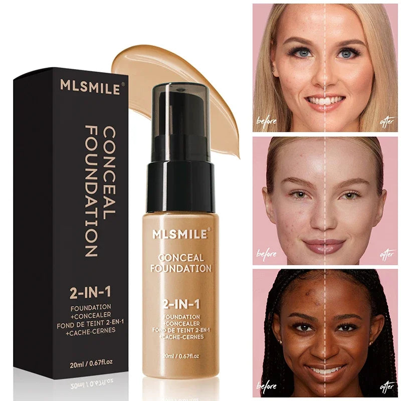 Face Foundation Cream Oil-Control Matte
