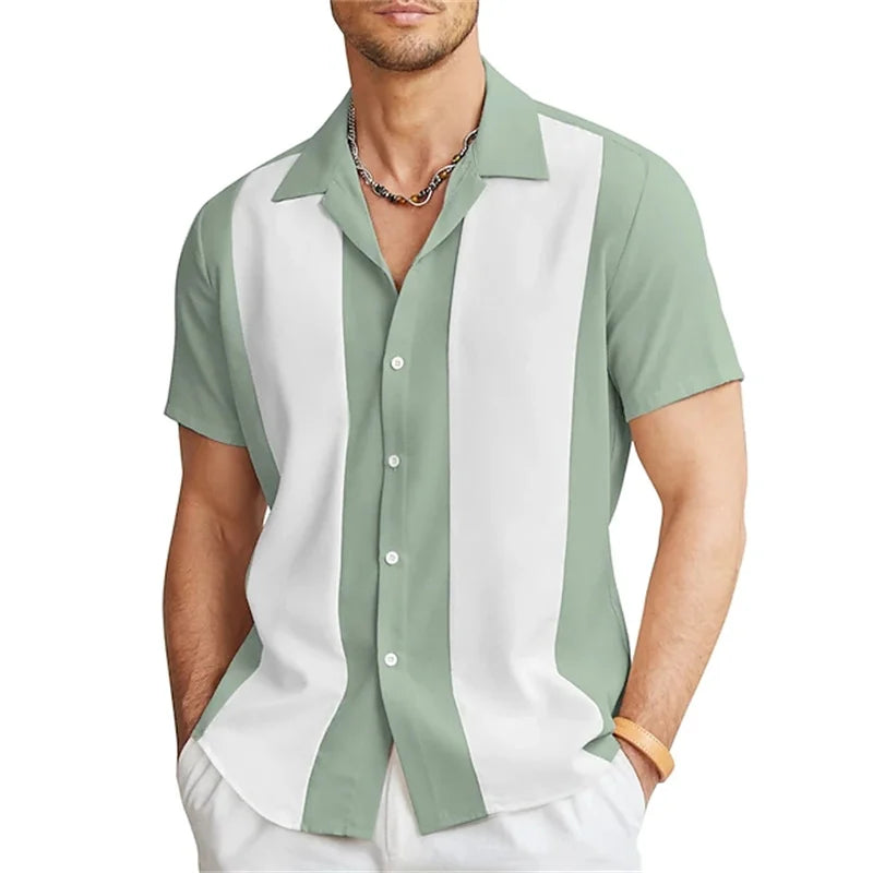 Gradient Striped Shirt