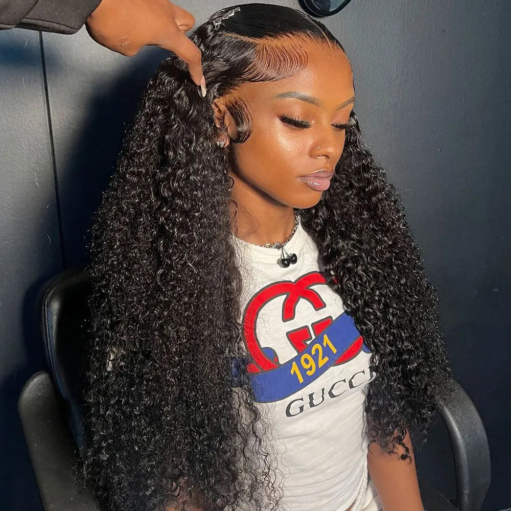 Brazilian Pre Plucked Deep Wave Water Wave Wigs