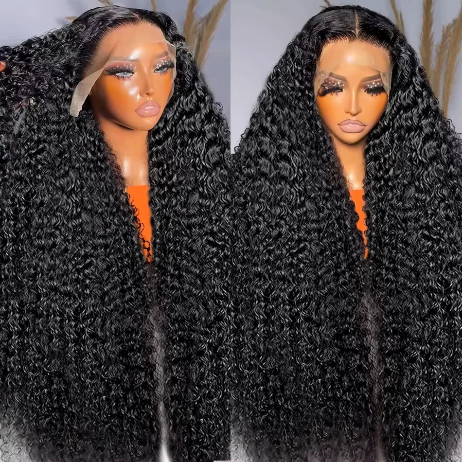 HD Transparent Lace Frontal Human Hair Wigs