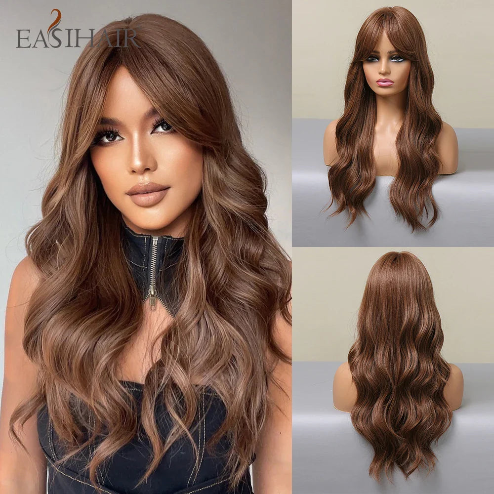 Long Curly Synthetic Wigs