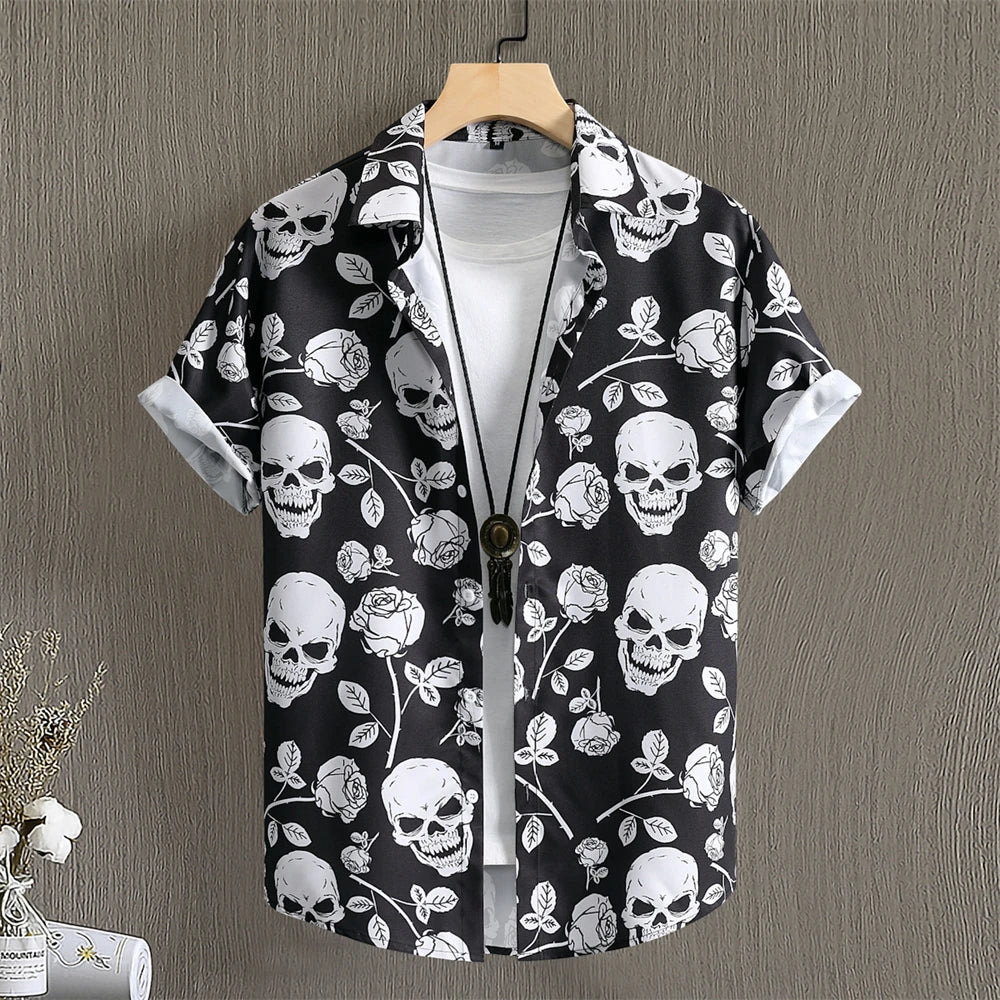 3d Patchwork Printing Hawaiian Shirts