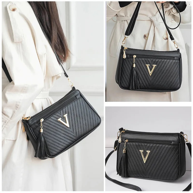 Middle-aged Crossbody Bag