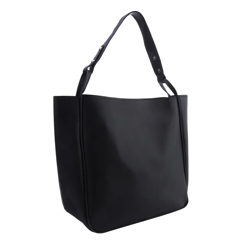 Simple Bucket Shoulder Bags