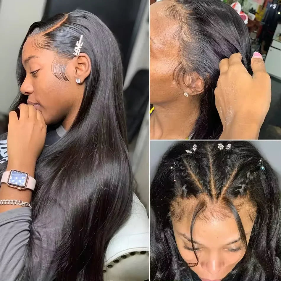 HD Transparent Brazilian Human Hair Wig