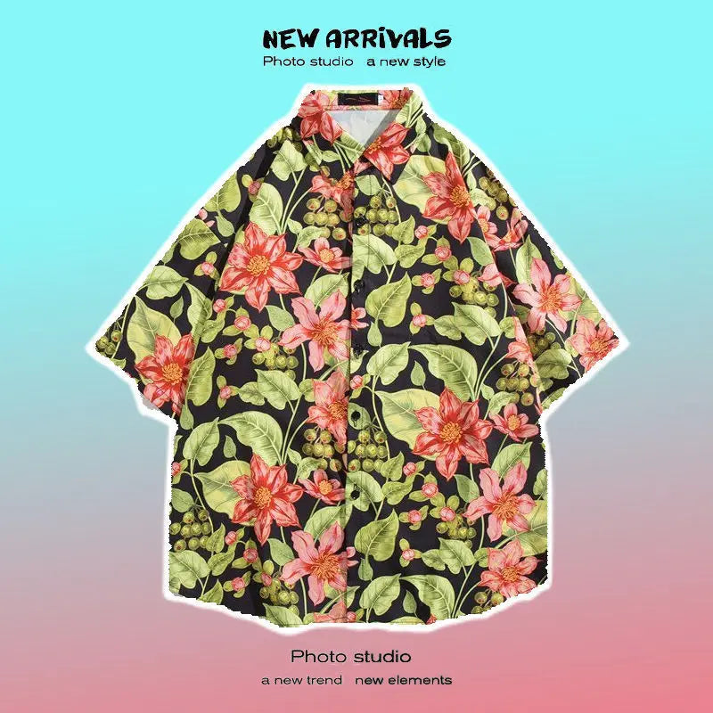 Men Street Summer Daily Shirt