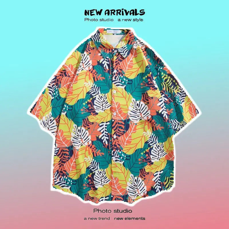 Men Street Summer Daily Shirt