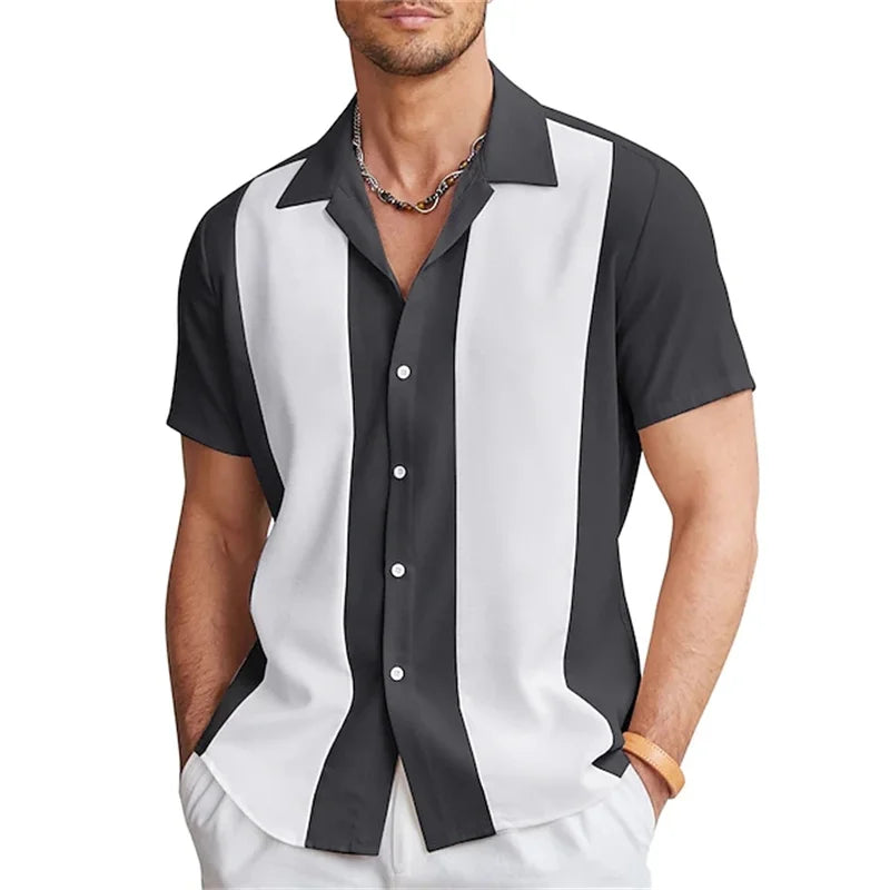 Gradient Striped Shirt