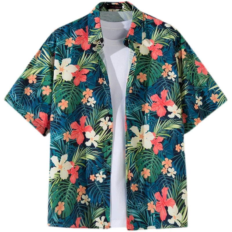 Men Street Summer Daily Shirt