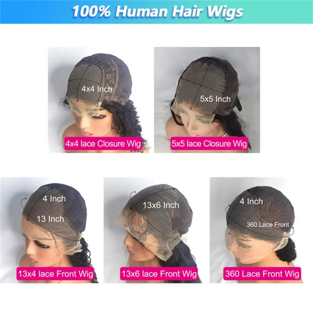 Hd Lace Front Curly Hair Wigs