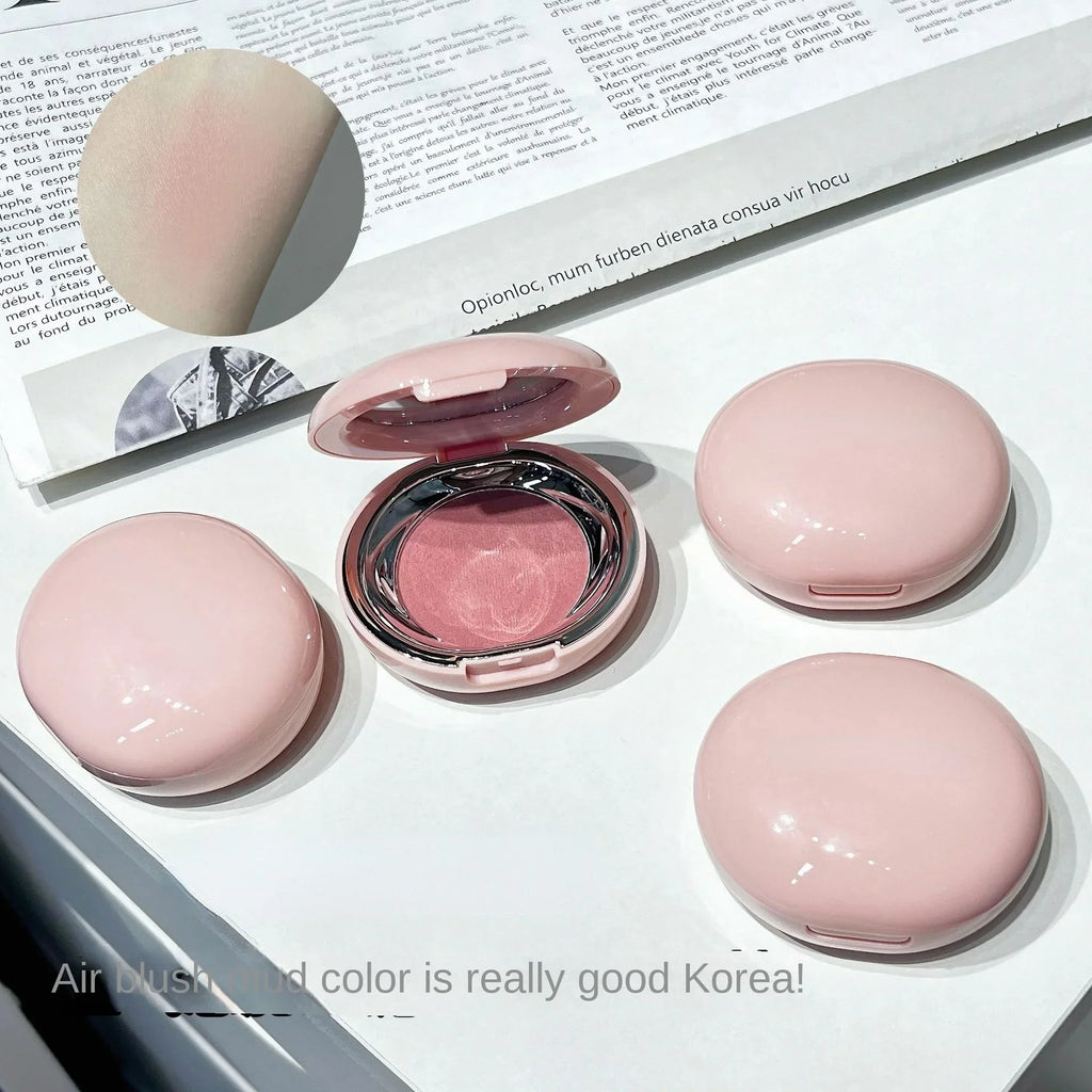 Pink Blusher Mud Palette Face Rouge
