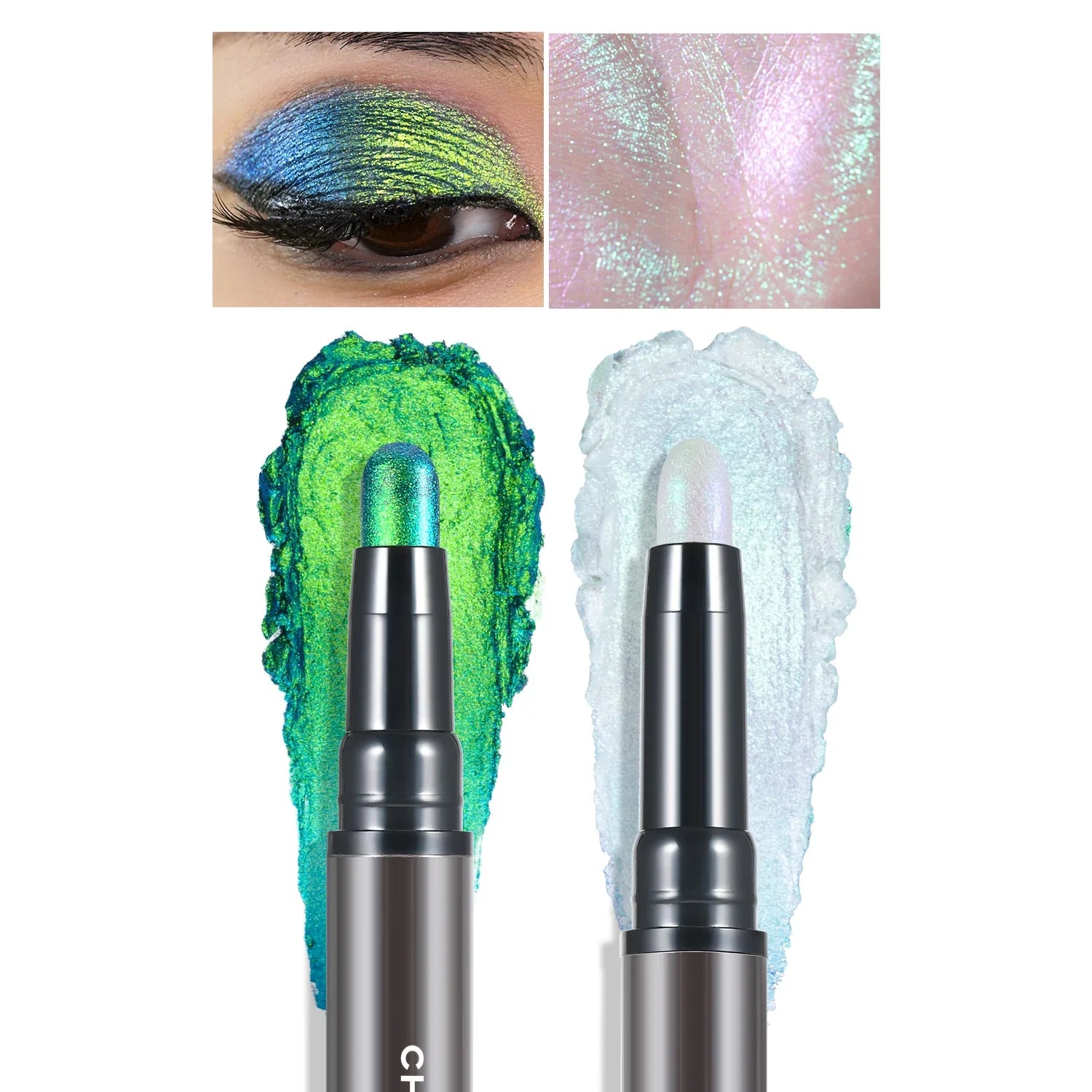 Multichrome Eyeshadow Sticks High Pigmented Glitter