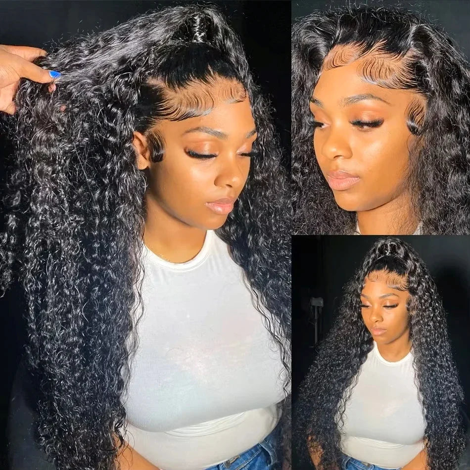 HD Transparent Lace Frontal Human Hair Wigs