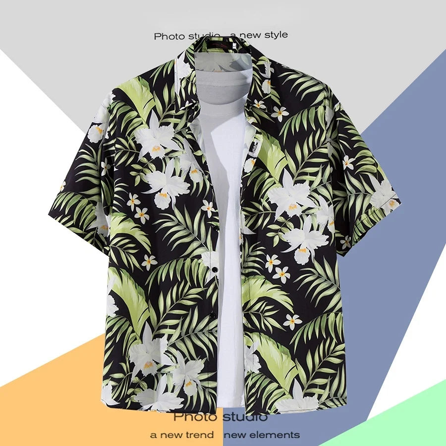 Men Street Summer Daily Shirt