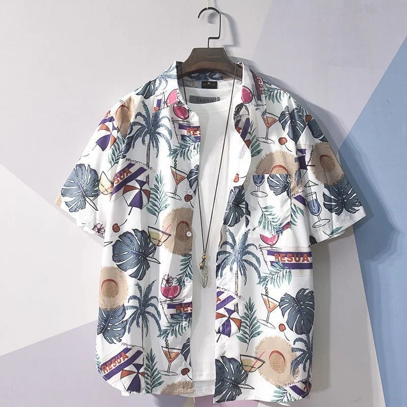 Men Street Summer Daily Shirt