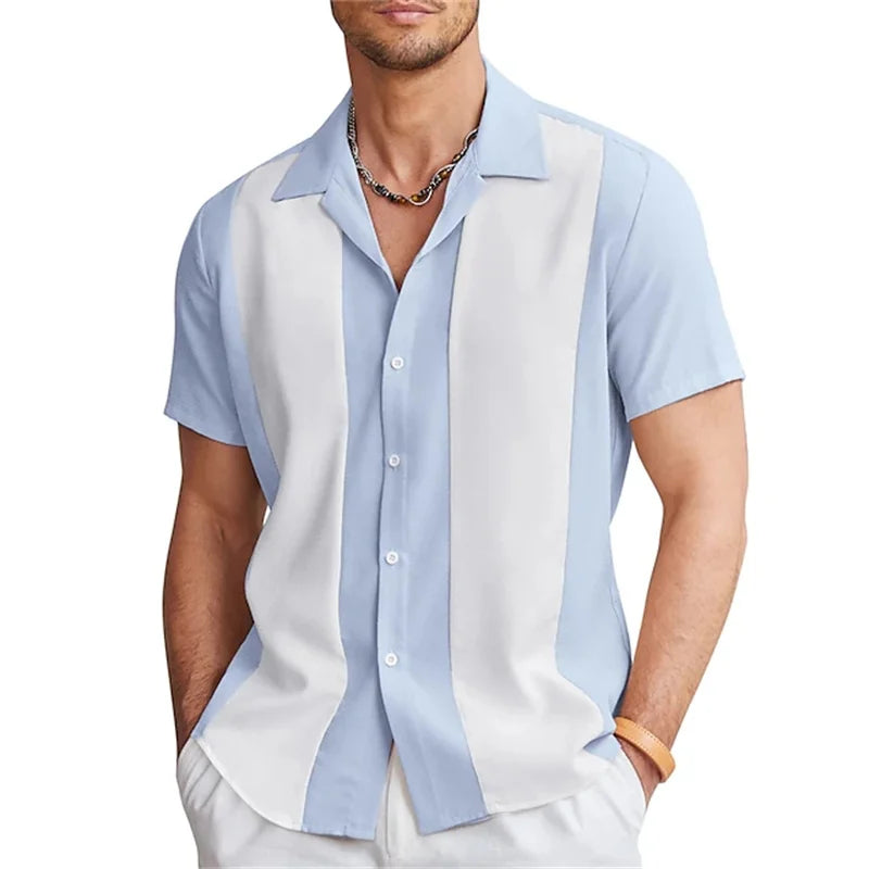 Gradient Striped Shirt
