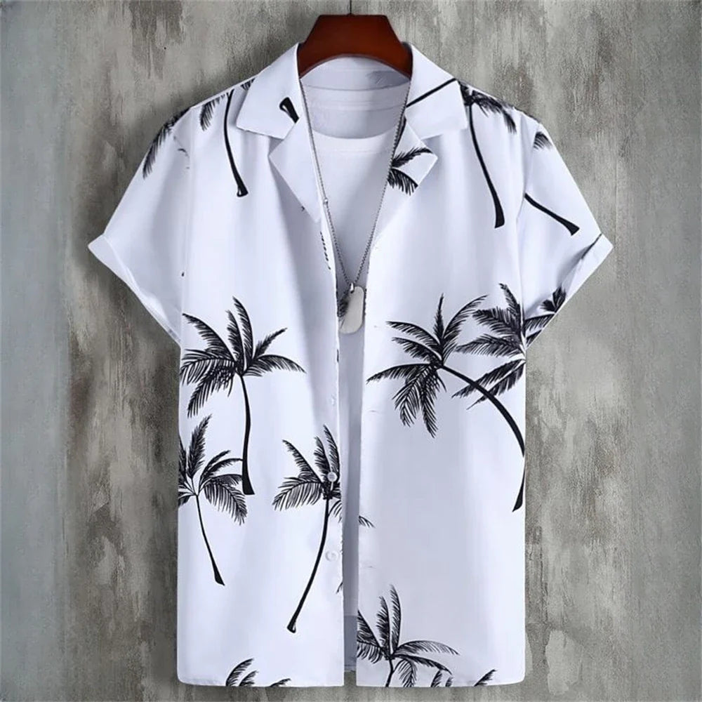 3d Patchwork Printing Hawaiian Shirts