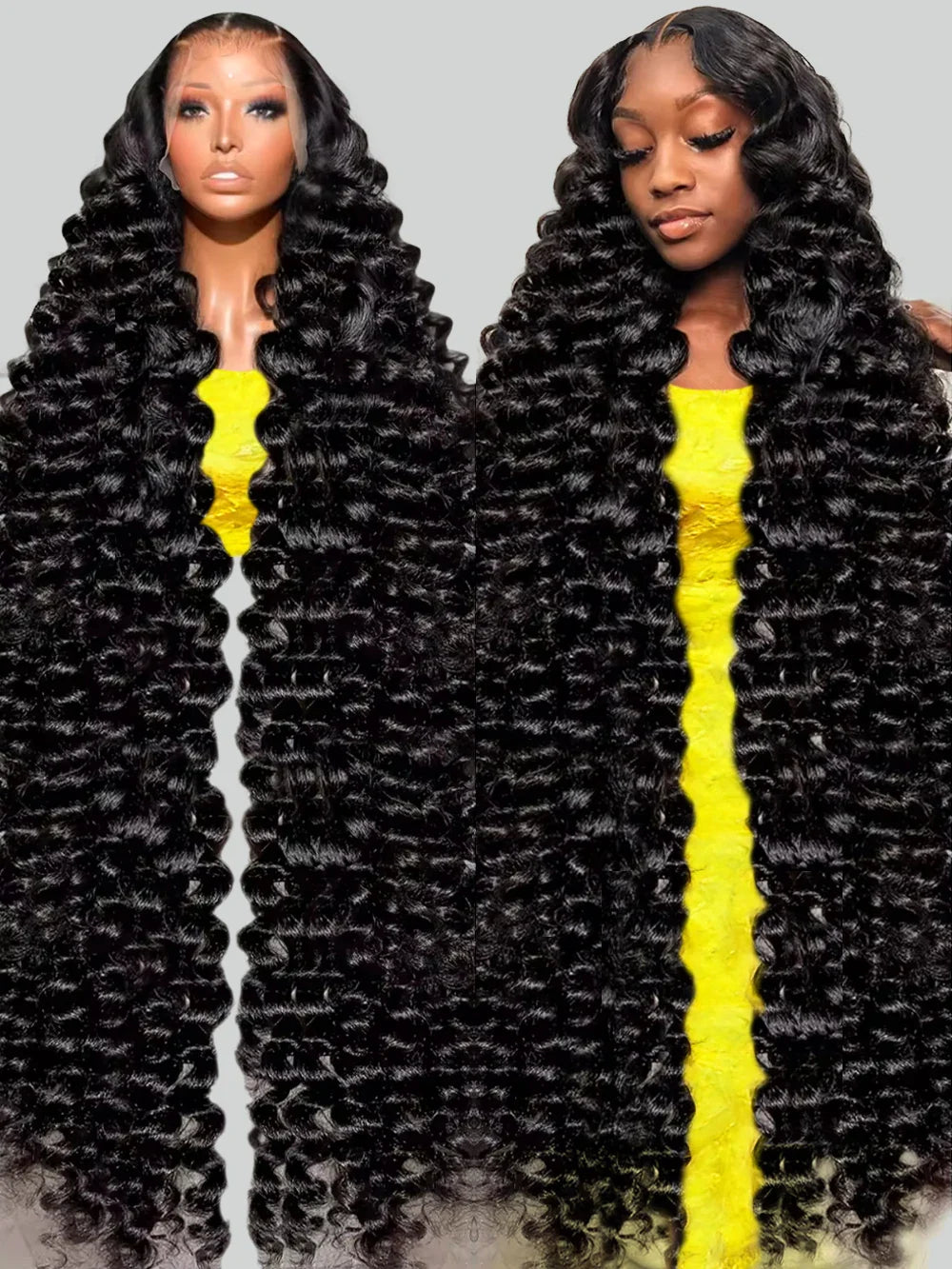 HD 13x6 Loose Nature Wave Lace Front Human Hair Wigs