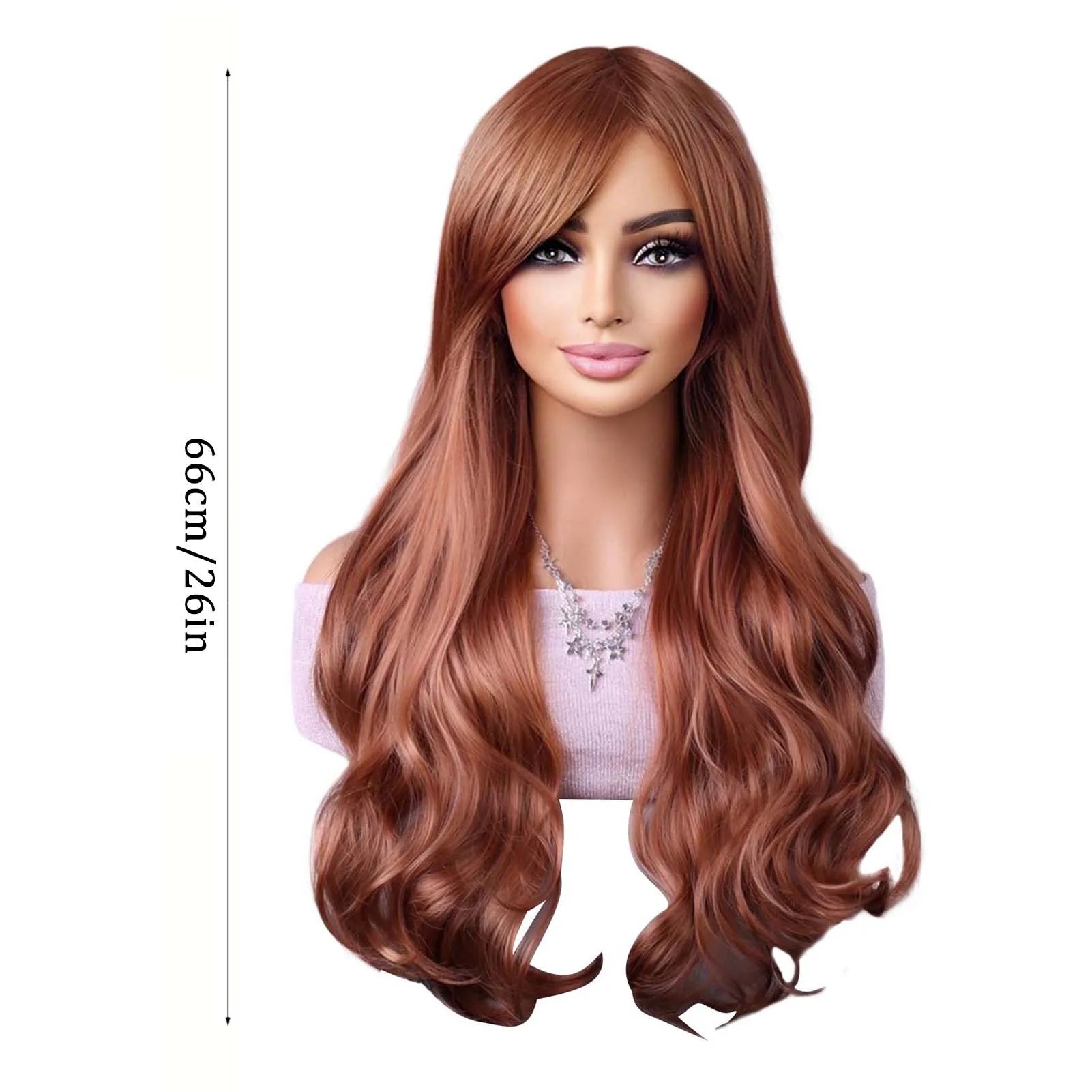 High-temperature Silk Wig