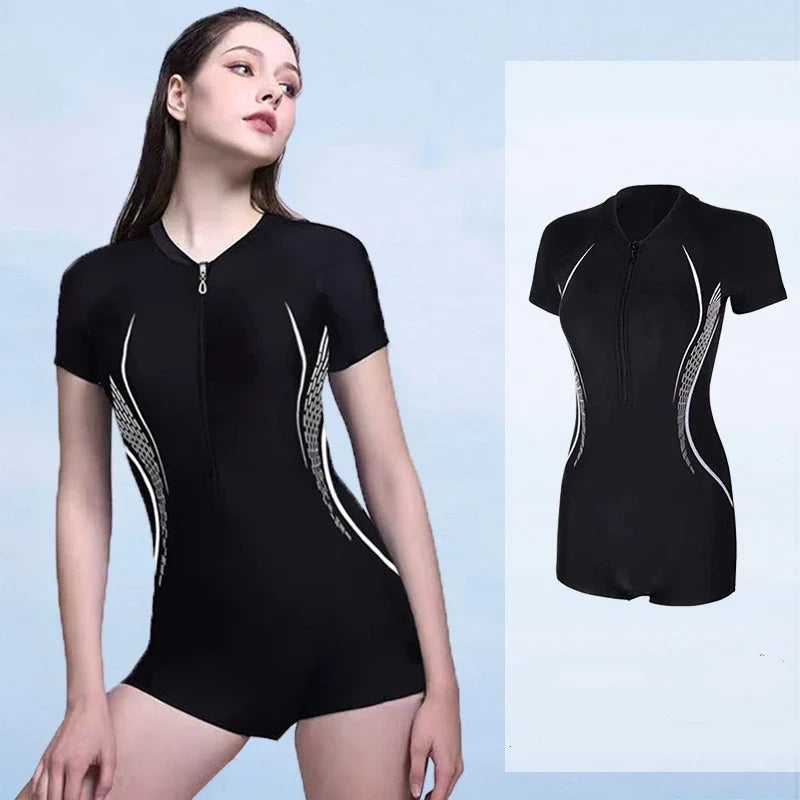 One Piece WaterProof Beach SwimWear